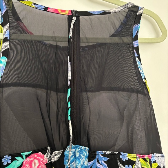 Floral Swimdress. 22W. - Picture 6 of 9
